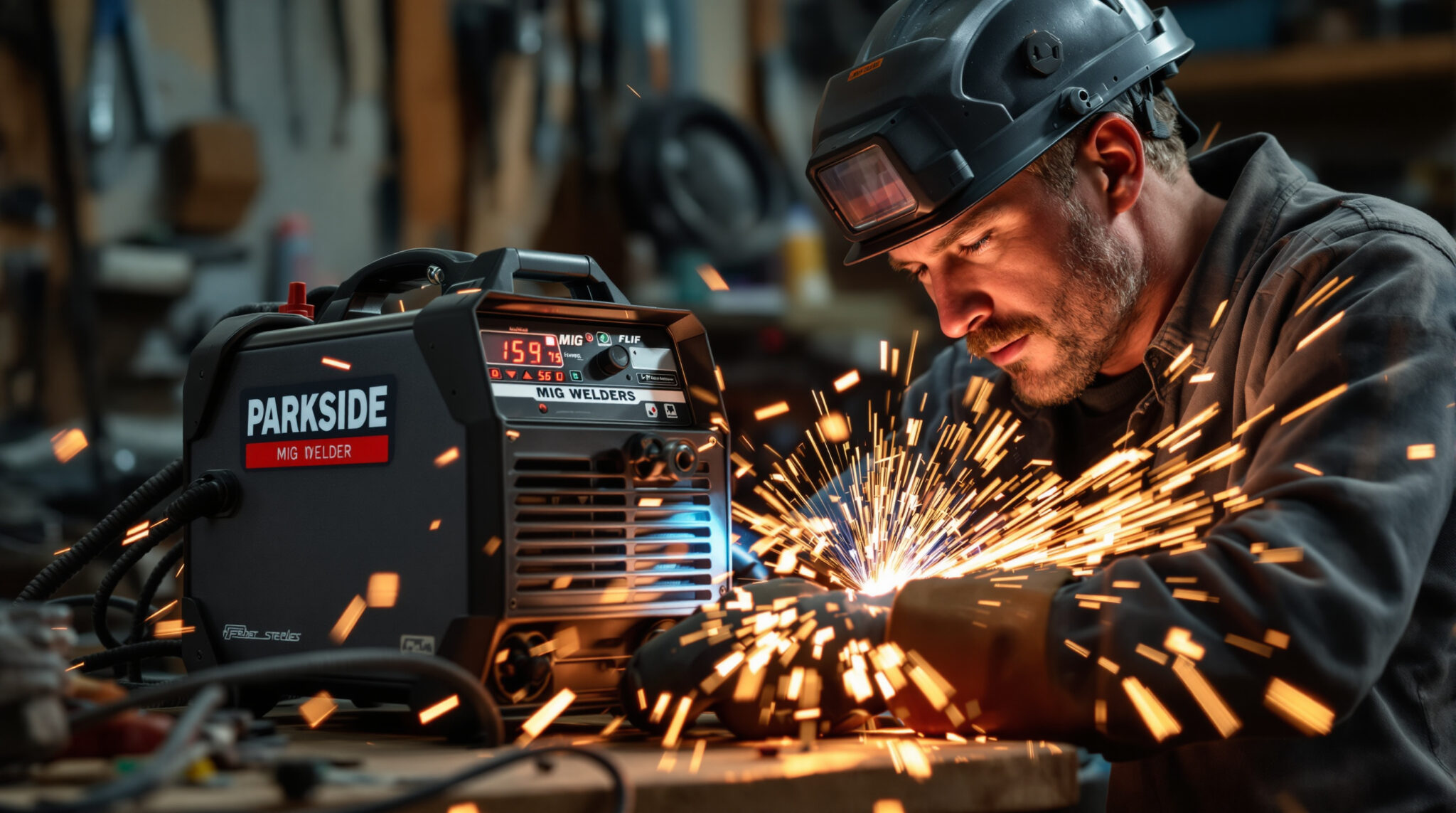 Parkside Fil Fourré 0,9 Mm PSFD 0,9 A1 - 118 M Pour Soudage Sans Gaz