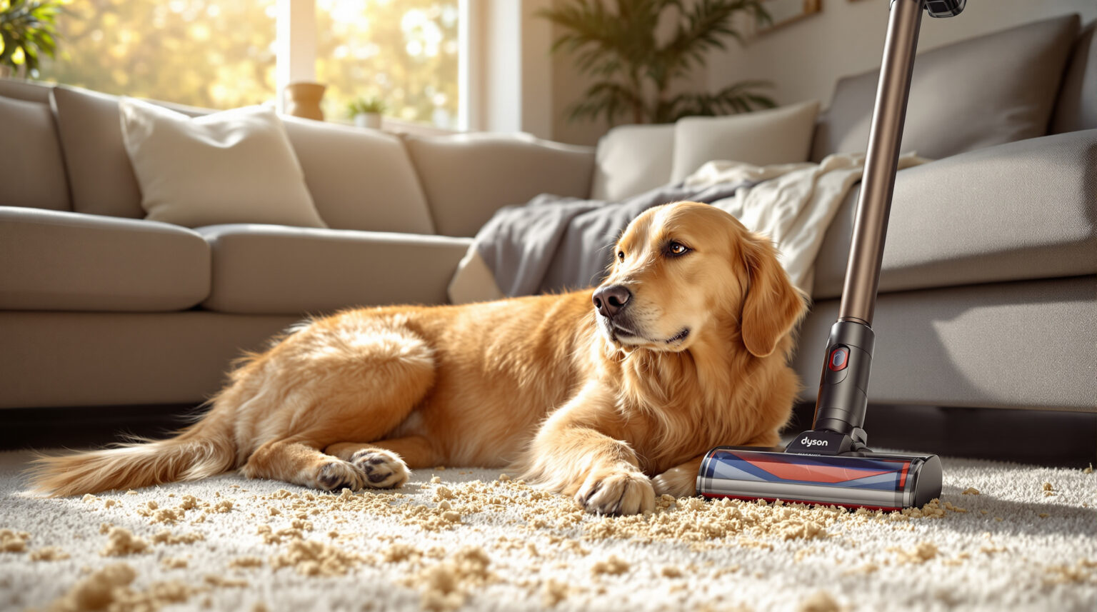 Dyson V7 Animal : Découvrez l’aspirateur sans fil idéal pour les propriétaires d’animaux