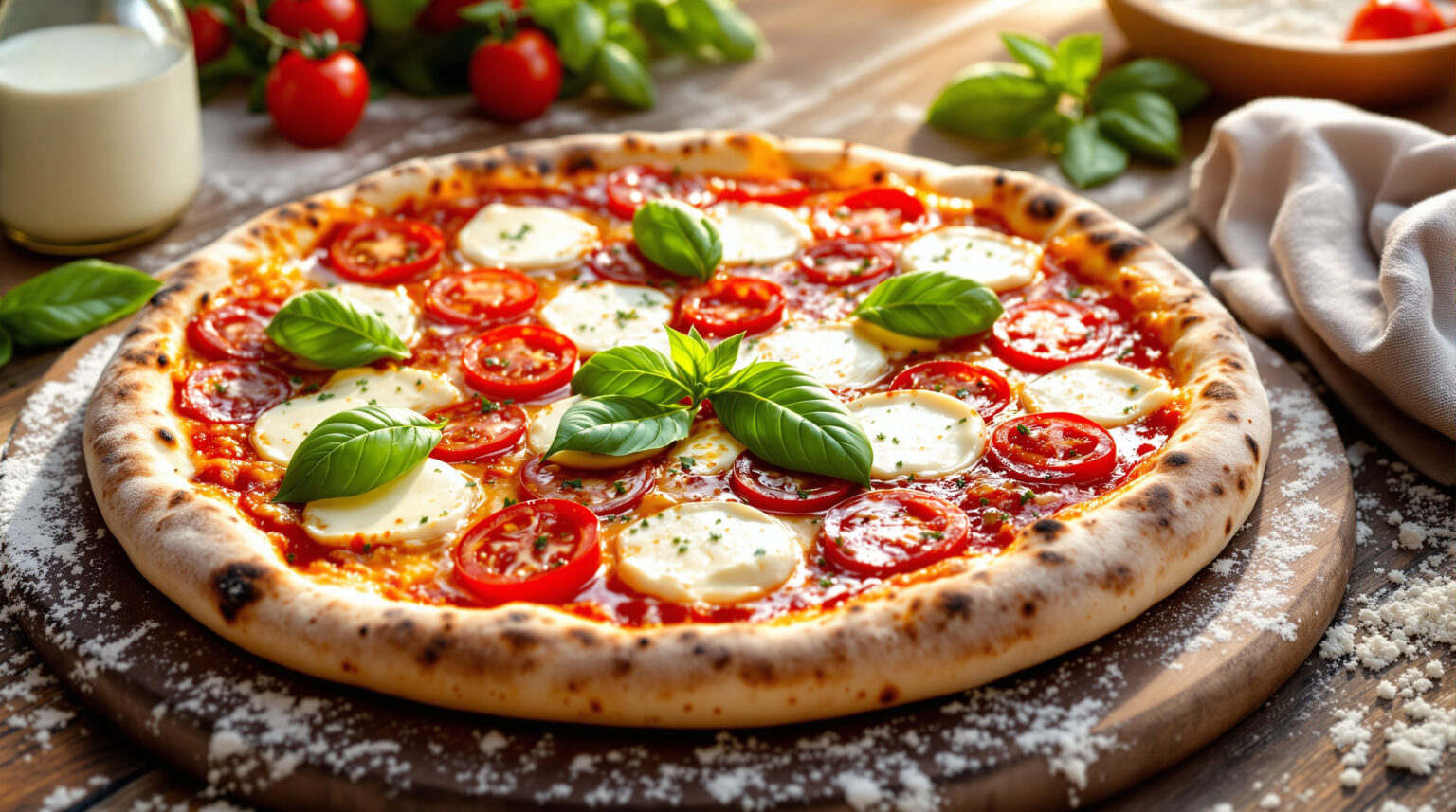 Margarita pizza recette : Découvrez la recette authentique pour un goût inoubliable !