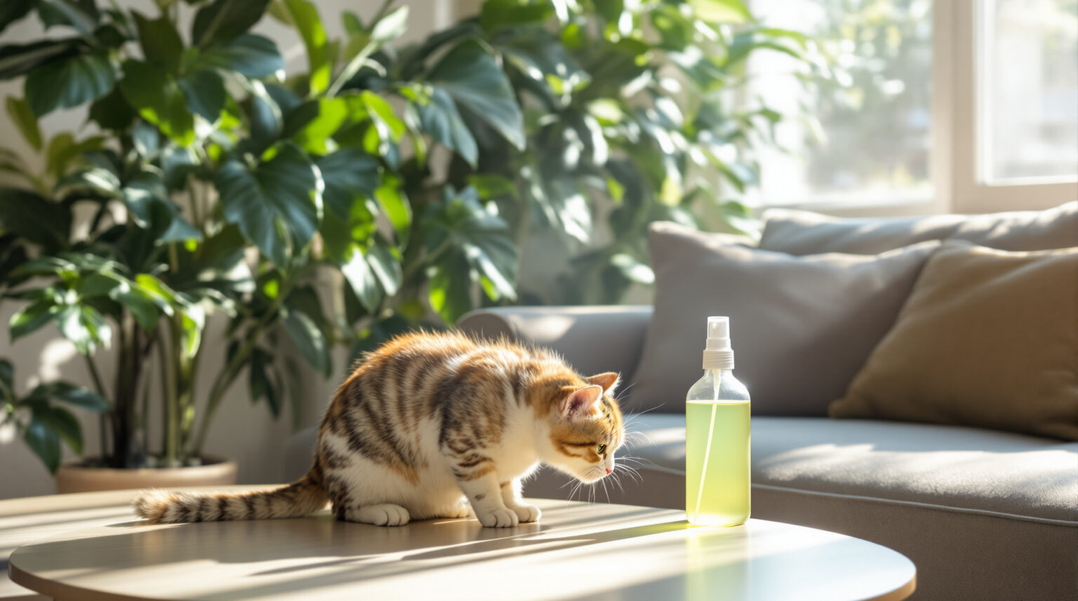Répulsif chat fait maison : 5 recettes naturelles pour éloigner les félins efficacement